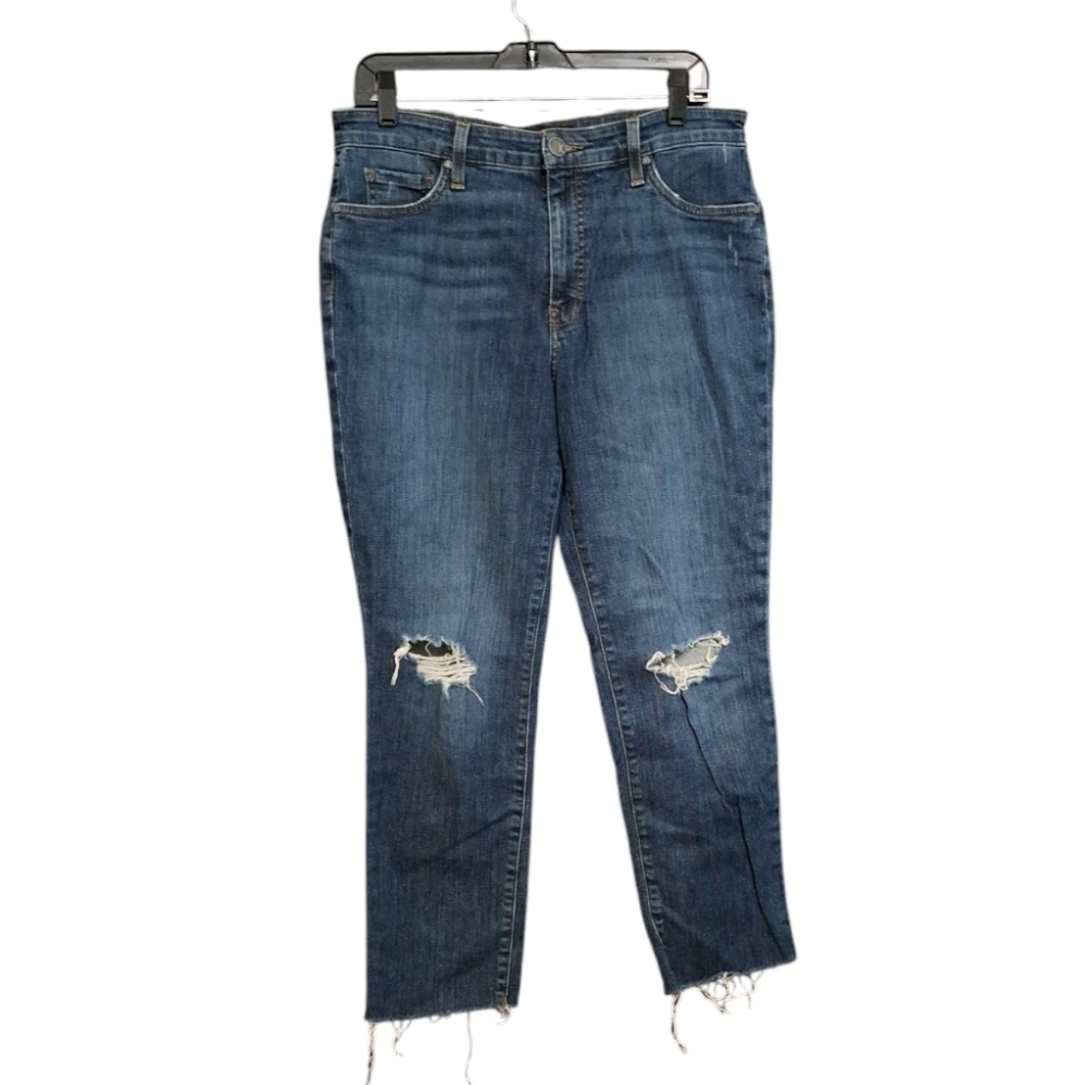 Kut From the Kloth Reese Fab Ab Ankle Straight Leg High Rise Jeans Womens 10
